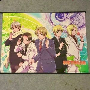 Hetalia Allied Forces Wall Scroll